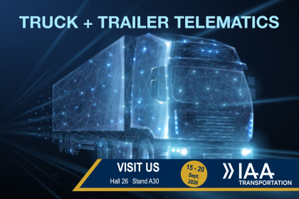 Truck & Trailer gehören zusammen – warum also nicht auch die Telematik? 