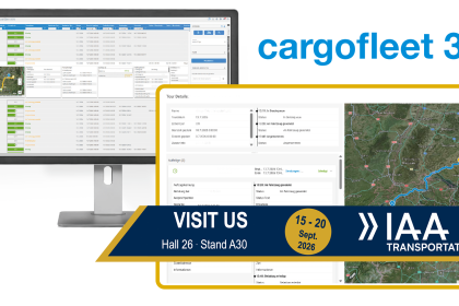 Alles in einem System: das cargofleet 3 Portal 