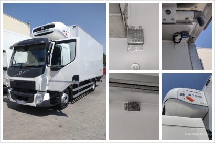 Installation of Bluetooth sensors incl. door contact in a refrigerated vehicle